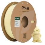 eSun ePLA-Matte Filament - Almond Yellow 1kg Roll - 1.75mm - Compatible with Most FDM 3D Printers / like Creality / Bambu Lab / FlashForge / JGMaker / Raise3D / Prusa / Voron