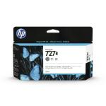 HP 727 130ml Ink Cartridge - Grey 3WX15A
