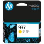 HP 937 Ink Cartridge - Yellow 800 Pages - for OfficeJet Pro 9730e / 9720e Printer