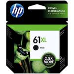 HP 61XL Ink Cartridge - Black 480 Pages - for HP DeskJet 1000 / 1050 / 2000 / 2050 / 2510 / 2540 / 3000 / 3050 / 1510 / Envy 4504 / 5530 / 4500 / OfficeJet 2620 / 4630 / LaserJet 4100 Printer