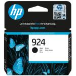 HP 924 Ink Cartridge Black, Yield 500 pages for OfficeJet Pro 8130e, 8120e, 8123, 8130 Printer