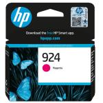 HP 924 Ink Cartridge Magenta, Yield 400 pages for OfficeJet Pro 8130e, 8120e, 8123, 8130 Printer