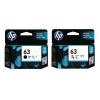 HP 63 Black+ Tri-Colours, Yield 190 Page Ink Cartridge Value Pack for HP DeskJet 2130 / 2131 / 3630 / 3632 / Envy 4520 / 4522 / OfficeJet 3830 / 4650 / 5220 Printer HP 63 Black+ Tri-Colours, Yield 190 Page Ink Cartridge Value Pack for HP DeskJet 2130 / 2131 / 3630 / 3632 / Envy 4520 / 4522 / OfficeJet 3830 / 4650 / 5220 Printer