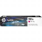 HP 981A Ink Cartridge - Cyan Pagewide