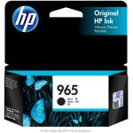 HP 965 Ink Cartridge - Black 1000 Pages - for OfficeJet Pro 9010 / 9012 / 9018 / 9019 / 9020 / 9028 Printer