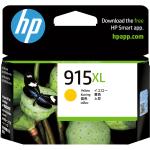 HP 915XL Ink Cartridge - Yellow 825 Pages - for HP OfficeJet 8010 / OfficeJet Pro 8012 / 8020 / 8022 / 8028 Printer