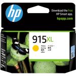 HP 915XL Ink Cartridge Yellow, Yield 825 pages for HP OfficeJet 8010,  OfficeJet Pro 8012, 8020,8022,8028 Printer