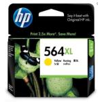 HP 564XL Ink Cartridge - Yellow 750 Pages - for HP DeskJet 3070 / 3520 / OfficeJet 4610 / 4620 / Photosmart 5510 / 5520 / 6510 / 6520 / 7510 / 7520 / C5380 / C6375 / C6380 / D5460 Printer