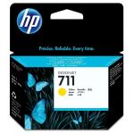 HP 711 29ml Ink Cartridge - Yellow - 3 Pack