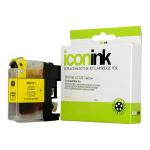Icon Compatible Ink Cartridge Replacement for Brother LC133 - Yellow