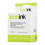 Icon Compatible Ink Cartridge Value Pack Replacement for Brother LC39 - BCMY