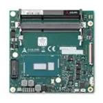 ADLINK cExpress-SL-i3-6100U Compact COM Express Type 6 module with Intel i3-6100U with GT2 level graphics, ETT -40 to +85