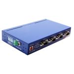 Advantech BB-USR604 ULI-314DC - USB to RS-232/422/485 (DB9 Male) Industrial Isolated Converter, 4 Port