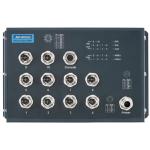 Advantech EKI-9510G-2GMPL-AE EN50155 Managed PoE Switch with 10xGE(2bypass), 24-48 VDC