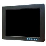 Advantech FPM-3121G-R3BE 12.1" XGA Industrial Monitor with Resistive Touchscreen, Direct-VGA, DVI and Wide Operating Temperature