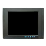 Advantech FPM-3151G-R3BE 15" XGA Industrial Monitor with Resistive Touchscreen, Direct-VGA, DVI Ports, and Wide Operating Temperature