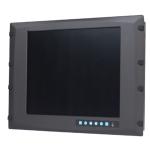 Advantech FPM-3171G-R3BE 17" SXGA Industrial Monitor with Resistive Touchscreen, Direct-VGA and DVI Ports, and Wide Operating Temperature Range