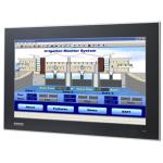 Advantech FPM-7181W-P3AE 18.5" WXGA Industrial Monitor with PCAP Touch Control, Direct VGA, and DVI Ports