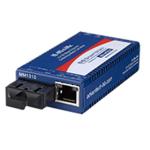 Advantech IMC-350I-SE-PS-A Mini Hardened Media Converter, 100Mbps, Single mode 1310nm, LFPT, 40km, SC, AC adapter