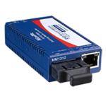 Advantech IMC-350-MMST-PS-A Mini Media Converter, 100Mbps, Multimode 1300nm, 5km, ST, AC adapter