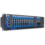 Advantech IMC-719-2AC Managed Modular 20-slot Media Converter Chassis, 2 AC Power  w/o power cord