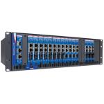 Advantech IMC-719-2DC Managed Modular 20-slot Media Converter Chassis, 2 DC Power (also known as MediaChassis 605-10145-2DC)