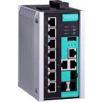 MOXA PoE switch EDS-510E-3GTXSFP Managed Gigabit Ethernet switch, with7X10/100BaseT(X) ports,3X10/100/1000BaseT(X) or 100/1000BaseSFP -10 to 60°C operating temperature