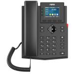 Fanvil FAN-X303G X303G entry level Gigabit colour screen SIP phone, with 4 SIP lines,6partylocalconferencing, HD audio, dual 10/100/1000 Mbps network ports & integrated PoE (optional PSU sold separately)