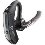 HP Poly Voyager 5200 Bluetooth On-Ear Headset - Teams Certified BT700-A / 4-Mics Noise Cancellation / Touch Control / Up to 30m Distance / Up to 7-Hour Talk-Time