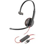 HP POLY HEADSETS 80S01AA Poly Blackwire 3210 Monaural USB-A Headset