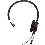 Jabra Evolve 20 SE USB-A Wired On-Ear Headset, Mono with In-Line Controls - Teams Certified Plug and play / Busy Light / Mic Noise Cancellation
