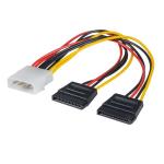 Dynamix C-SATAPC02 SATA Power Splitter Cable Converts 5.25" Molex to 2 x Serial ATA
