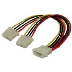 Dynamix C-PLFDD529 5.25" Power Splitter Cable for Extra CD / DVD or HDD