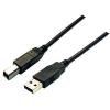 Dynamix C-U2AB-3 USB-A 2.0 to USB-B Cable - 3m - Black For Printer / Scanner Dynamix C-U2AB-3 USB-A 2.0 to USB-B Cable - 3m - Black For Printer / Scanner