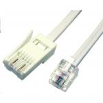 Dynamix C-BTRJ11-10 BT to RJ11 Cable - 10m For Modem to Phone Line Connection