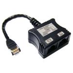 Dynamix C-RJ45LT6 RJ45 Dual Adapter (1x Digital Ph. and 1 x UTP) with short cable