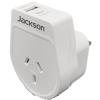 Jackson PTA8811USBMC Slim Outbound Travel Adaptor 1x USB-A & 1x USB-C (2.1A) Charging Ports Converts NZ / AU Plugs for use in UK / Hong Kong / More Jackson PTA8811USBMC Slim Outbound Travel Adaptor 1x USB-A & 1x USB-C (2.1A) Charging Ports Converts NZ / AU Plugs for use in UK / Hong Kong / More