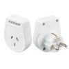 Jackson PTA8810M Slim Outbound Travel Adaptor for use in Europe / Bali 3-Pin NZ / AUS Plugs Jackson PTA8810M Slim Outbound Travel Adaptor for use in Europe / Bali 3-Pin NZ / AUS Plugs