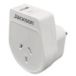 Jackson PTA8811USBPD Outbound 20W PD Travel Adapter USB-A/C Ports NZ/AUS Plugs for use in UK, HongKong and more