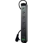 Jackson RAP445 Raptor Master Switched 4 Way Surge Protected Powerboard 45W PD USB-C 36W USB-APorts