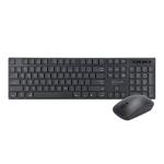 Bonelk KM-314 Wireless Keyboard & Mouse Combo - Black Slim