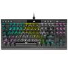 Corsair K70 RGB TKL Champion Series Optical-Mechanical Gaming Keyboard - Black Backlit RGB LED - CORSAIR OPX RAPIDFIRE - PBT Keycaps Corsair K70 RGB TKL Champion Series Optical-Mechanical Gaming Keyboard - Black Backlit RGB LED - CORSAIR OPX RAPIDFIRE - PBT Keycaps