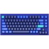 Keychron Q1-J3 Q1 75% Wired Mechanical Keyboard - Navy Blue Gateron G Pro Mechanical Brown Switches - 84 Key - Normal Profile - QMK - Full Assembled - Hot-Swappable Keychron Q1-J3 Q1 75% Wired Mechanical Keyboard - Navy Blue Gateron G Pro Mechanical Brown Switches - 84 Key - Normal Profile - QMK - Full Assembled - Hot-Swappable