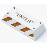 Keychron AT-9 Enter key Keycap (2.25u) - Aluminium Alloy White Artisan