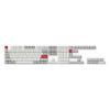 Keychron PBT-47 Double Shot KSA PBT Keycap Full Keycap Set - Light Gray and White Keychron PBT-47 Double Shot KSA PBT Keycap Full Keycap Set - Light Gray and White