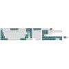 Keychron T10 OEM Dye-Sub PBT Full Set Keycap Set - White Mint - DE-ISO Keychron T10 OEM Dye-Sub PBT Full Set Keycap Set - White Mint - DE-ISO