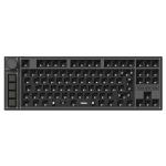 Keychron Lemokey L3 80% Barebone Carbon Black QMK/VIA Wireless Mechanical with Knob Keyboard