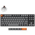 Keychron K8M-H3  K8 Max 80% QMK Fully Assembled (Hot-Swappable) RGB Backlight Super Brown Wireless Mechanical Keyboard