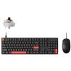 Keychron X2-C3 Lemokey X2 100% QMK RGB Backlight Wired Mechanical Brown Switch Keyboard (With M55 Mouse Combo) Keychron X2-C3 Lemokey X2 100% QMK RGB Backlight Wired Mechanical Brown Switch Keyboard (With M55 Mouse Combo)