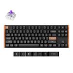 Keychron K8H-F1 K8 HE 80% Wireless Special Edition Black Gateron Double-Rail Magnetic Nebula Switch Custom Keyboard